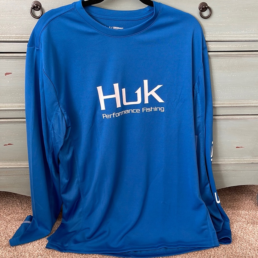 BRAND NEW Huk Long Sleeve Shirt